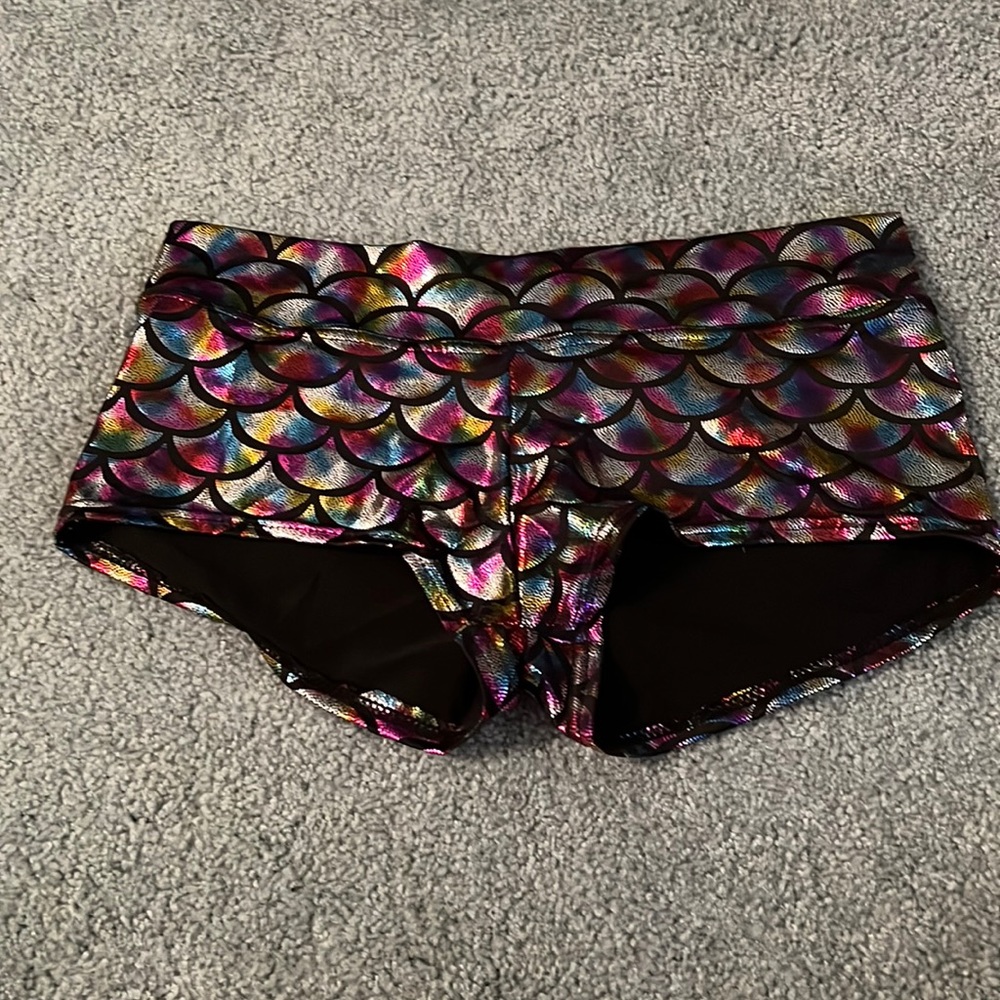 Mermaid booty shorts